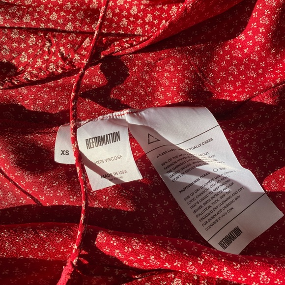 Reformation Royce Wrap Dress - Picture 4 of 10